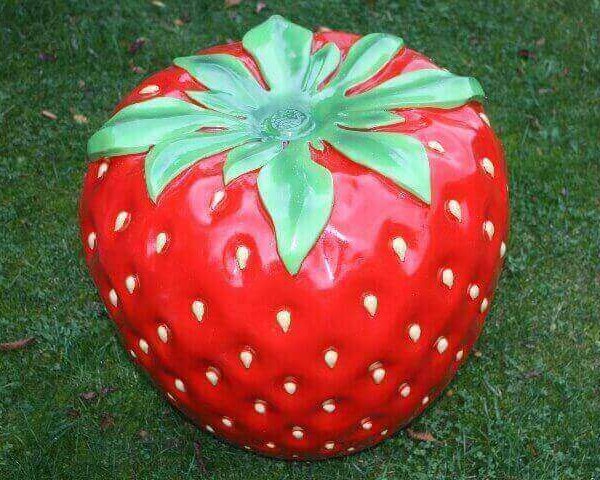 Deko Erdbeere