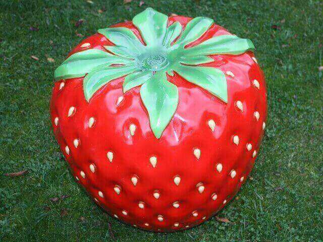 Deko Erdbeere