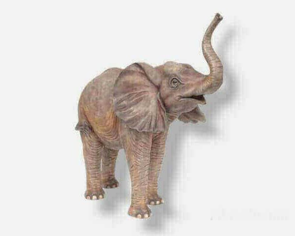 sitzender Deko Elefant